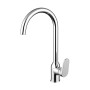 Смеситель BRAVAT ELER (F7191238CP-RUS) серебристый
