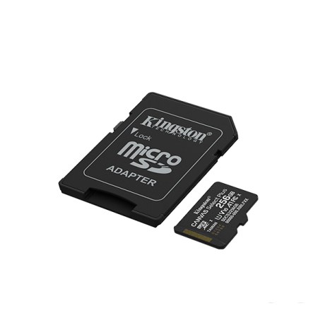 256 Гб Карта памяти Kingston Canvas Select Plus microSDXC (SDCS3/256GB) черный + адаптер