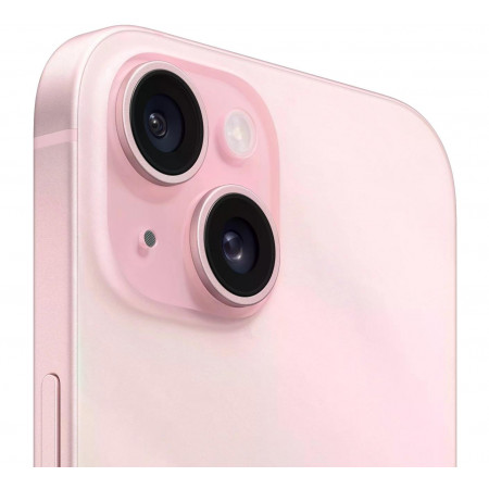 Смартфон Apple iPhone 15 A3090 (MTP73HX/A) (NFC) 6 ГБ/256 ГБ розовый (Pink)