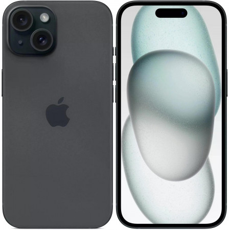 Смартфон Apple iPhone 15 A3090 (MTPC3HX/A) (NFC) 6 ГБ/512 ГБ черный (Black)
