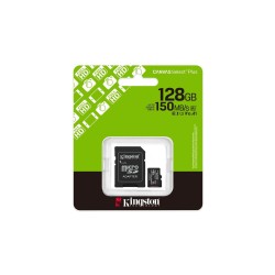 128 Гб Карта памяти Kingston Canvas Select Plus microSDXC (SDCS3/128GB) черный + адаптер
