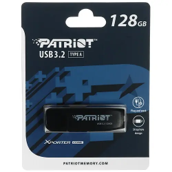 128 ГБ USB Флеш-накопитель Patriot Xporter CORE (PSF128GXRB3U) черный