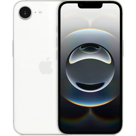 Смартфон Apple iPhone 16e A3409 (MD1W4HX/A) (NFC) 8 ГБ/256 ГБ белый (White)