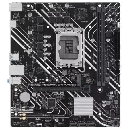 Материнская плата ASUS Prime H610M-K D4 ARGB (90MB1HN0-M0EAY0) черный