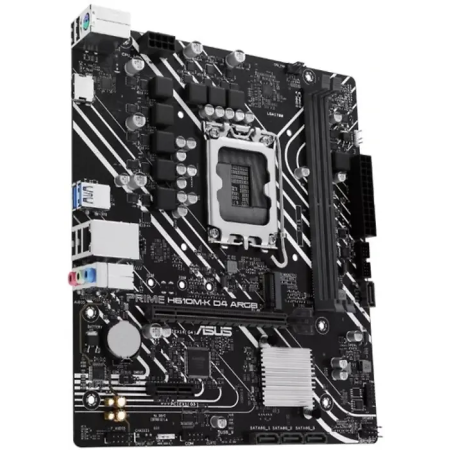 Материнская плата ASUS Prime H610M-K D4 ARGB (90MB1HN0-M0EAY0) черный