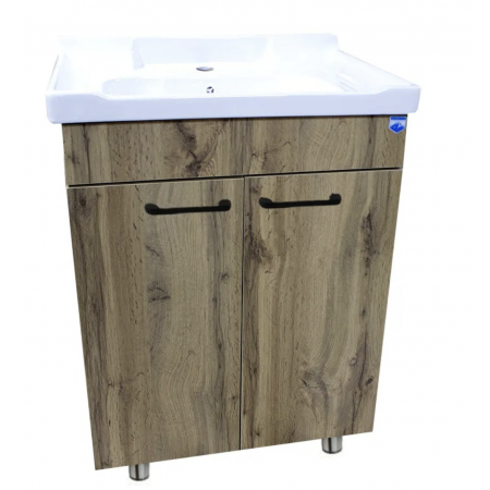 Тумба под раковину Neo Breeze 60 (NEBreeze6002DFDer) (БЕЗ РАКОВИНЫ) дерево