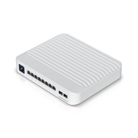 Коммутатор Ubiquiti USW-Pro-8-PoE-EU белый