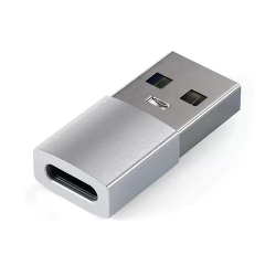 Переходник USB Type-A to Type-C Satechi (ST-TAUC) серебристый