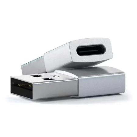 Переходник USB Type-A to Type-C Satechi (ST-TAUC) серебристый