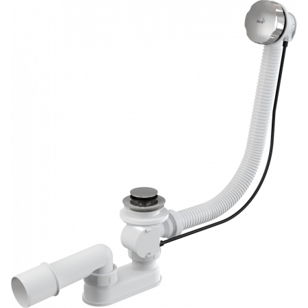 Сифон AlcaPlast A55 К (A55K-80) белый