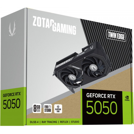 Видеокарта Zotac GeForce RTX 5050 TWIN EDGE (ZT-B50500E-10M) темно-серый
