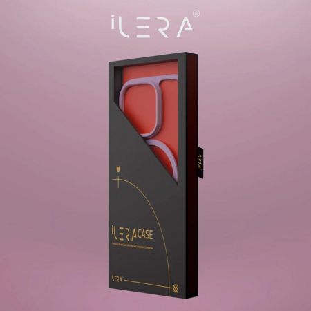Чехол iLera для iPhone 16 ILGCACLCAPI16 розовый