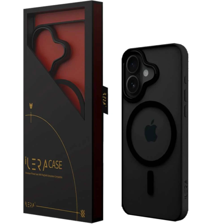Чехол iLera для iPhone 16 ILGCACLCABK16 черный
