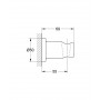Настенный держатель для душа GROHE Rainshower (27074AL0) графит