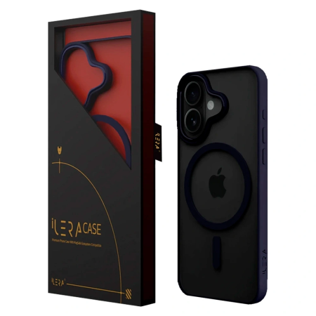 Чехол iLera для iPhone 16 ILGCACLCALI16 фиолетовый