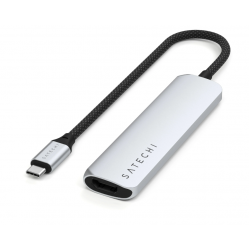 Адаптер SATECHI 4-in-1 USB-C Slim Multiport Adapter 4K серый