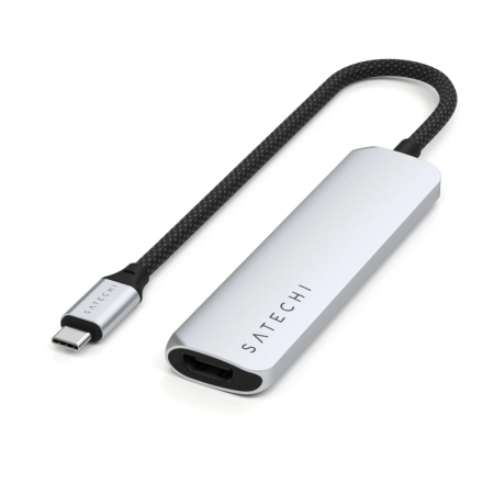 Адаптер SATECHI 4-in-1 USB-C Slim Multiport Adapter 4K серый