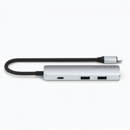 Адаптер SATECHI 4-in-1 USB-C Slim Multiport Adapter 4K серый Адаптер SATECHI 4-in-1 USB-C Slim Multiport Adapter 4K серый