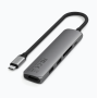 Адаптер SATECHI 6-in-1 USB-C Slim Multiport Adapter темно-серый