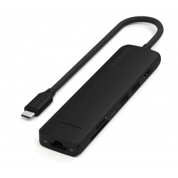 Адаптер SATECHI 7-in-1 USB-C Slim Multiport Adapter with Ethernet черный