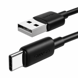 Кабель USB Type-C - USB 2.0 Type-A Usams SJ-708 (SJ708USB01) 1 м черный