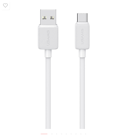 Кабель USB Type-C - USB Type-C Usams SJ-688 (SJ688USB02) 1 м белый