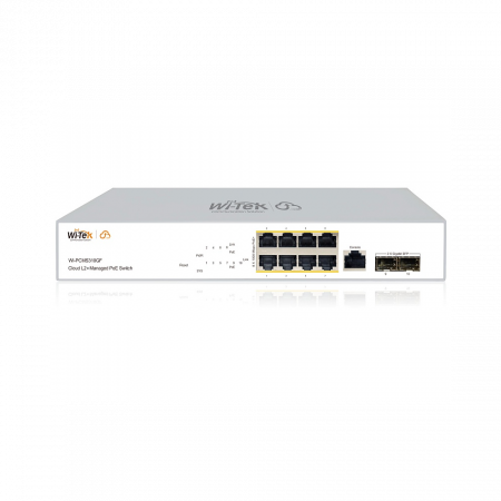 Коммутатор Wi-Tek WI-PCMS310GF V2 белый