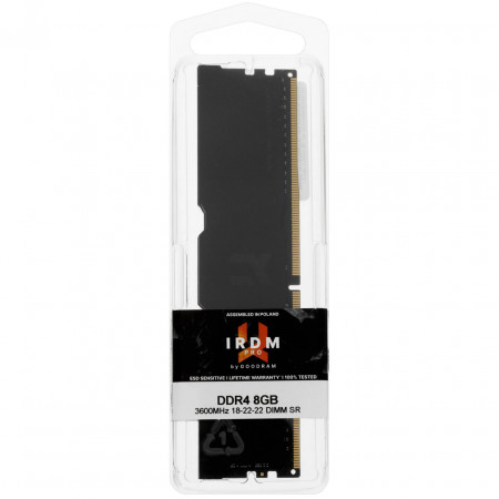 Оперативная память GOODRAM IRP-K3600D4V64L18S/8G 8 Гб черный