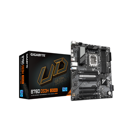 Материнская плата Gigabyte B760 DS3H GEN5 черный