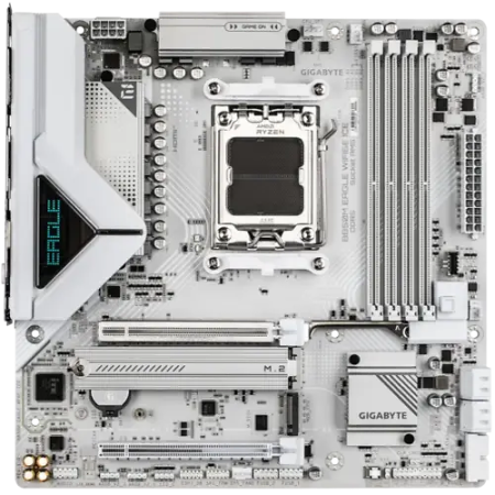 Материнская плата Gigabyte B850M EAGLE WIFI6E ICE белый