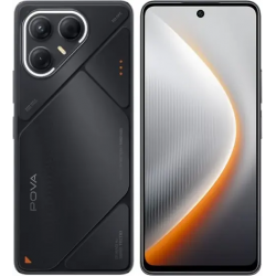 Мобильный телефон TECNO POVA 7 5G 256 Гб (LJ7) Чёрный
