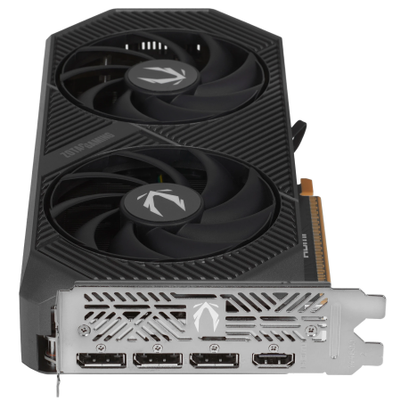 Видеокарта Zotac GeForce RTX 5070 GAMING Twin Edge OC (ZT-B50700H-10P) 12 Гб темно-серый
