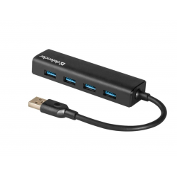 USB-разветвитель Defender 83204 черный