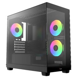 Корпус Ocypus Gamma C52 BK ARGB (Gamma-C52-BKD300XX-GL) черный