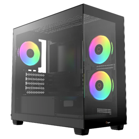 Корпус Ocypus Gamma C52 BK ARGB (Gamma-C52-BKD300XX-GL) черный