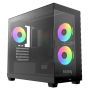 Корпус Ocypus Gamma C52 BK ARGB (Gamma-C52-BKD300XX-GL) черный