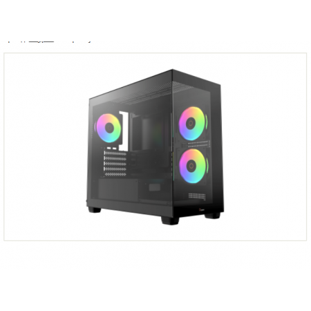 Корпус Ocypus Gamma C52 BK ARGB (Gamma-C52-BKD300XX-GL) черный