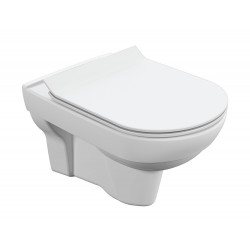 Унитаз Cersanit CITY Clean On DPL EO slim (S-MZ-CITY-COn-S-DL-w) белый