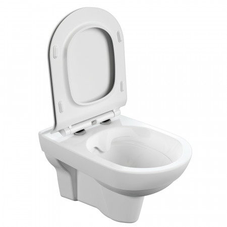 Унитаз Cersanit CITY Clean On DPL EO slim (S-MZ-CITY-COn-S-DL-w) белый