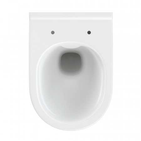 Унитаз Cersanit CITY OVAL Clean On DPL EO slim (63114) белый