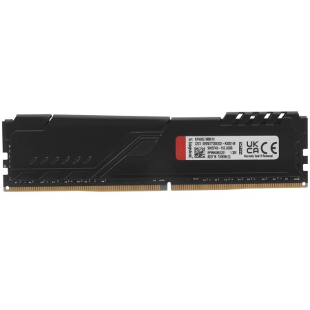 Оперативная память Kingston KF436C18BB/16 16 ГБ черный