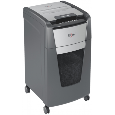 Шредер Rexel Optimum AutoFeed 225X черно-серебристый