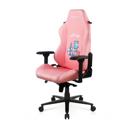 Кресло игровое DX Racer Craft Hallo cat (CRA-008-P-H1) розовый
