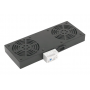 Вентилятор шкафной Pixietech PXT-10-SHELF-2FAN черный