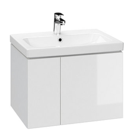 Тумба под раковину SANITEСO Оникс 100 (БЕЗ РАКОВИНЫ) белый