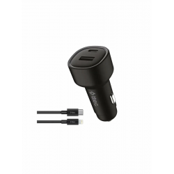 Автомобильное зарядное устройство SmartCharger Duo PD 2CKP02CS черный