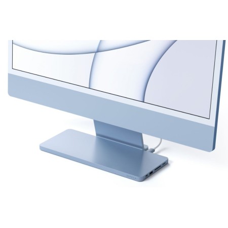 Док-станция Satechi USB-C Slim Dock for 24” iMac голубой