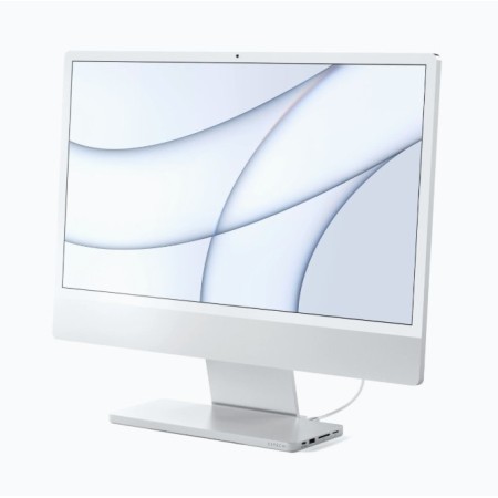 Док-станция Satechi USB-C Slim Dock for 24” iMac серебрянный