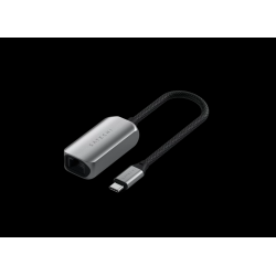 Адаптер Satechi USB-C 2.5 Gigabit Ethernet Adapter серый