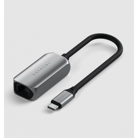 Адаптер Satechi USB-C 2.5 Gigabit Ethernet Adapter серый Адаптер Satechi USB-C 2.5 Gigabit Ethernet Adapter серый
